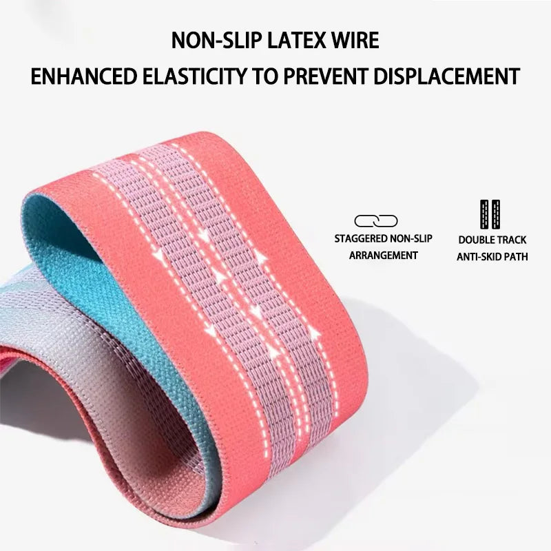 1 to 3-Pack Fabric Resistance Bands – Glute, Leg & Squat Training - Ravar