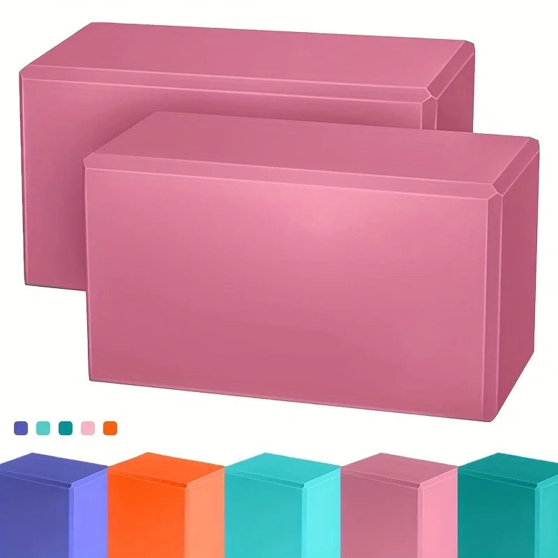 Yoga Building Blocks Cubes Pilates Bricks Reinforcement Mats Sports Yoga Supplies Exercise Home Exercise Equipment Fitness Eva - Ravar