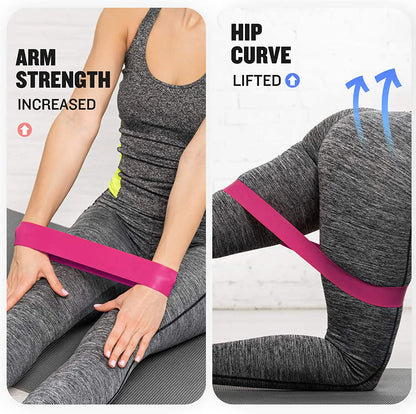 1 to 5 Piece Resistance Bands Set – Versatile Fitness Bands for Strength & Flexibility - Ravar