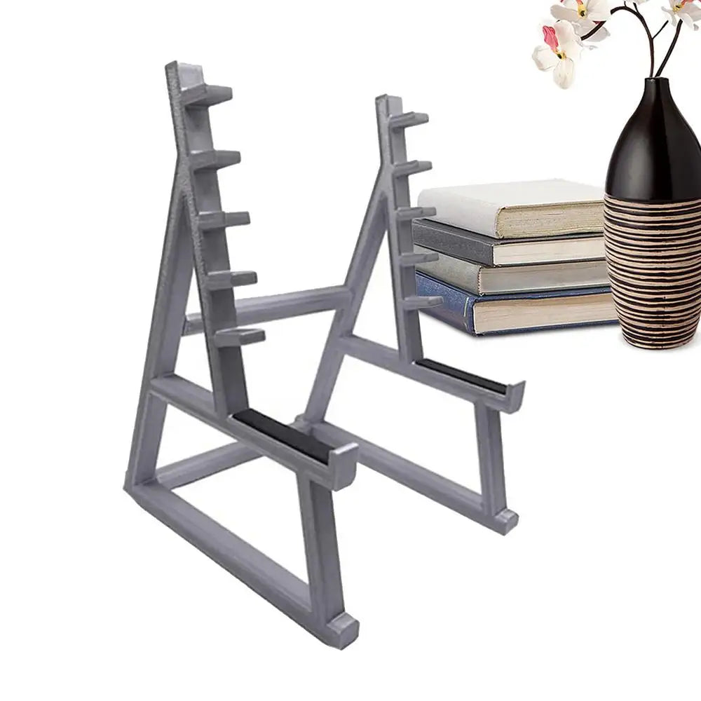 Funny Barbell Squat Rack Pen Holder – The Perfect Desk Accessory for Fitness Enthusiasts - Ravar