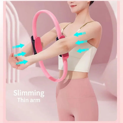 Yoga & Pilates Fitness Ring – Strengthen, Tone & Improve Flexibility - Ravar