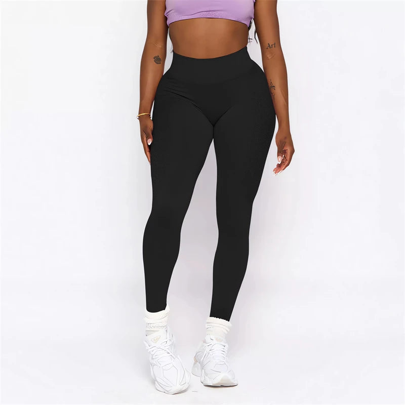Seamless Yoga Scrunch Butt Lifting Gym Legging