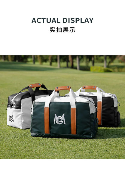 PGM Golf Clothing Travel Bag – Lightweight Waterproof PU Tote for Men & Women - Ravar