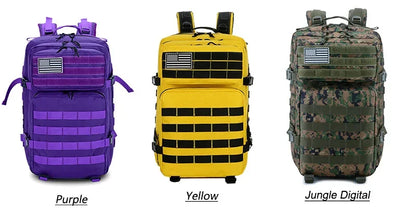 Tactical Backpacks Outdoor 45L Large Capacity - Ravar