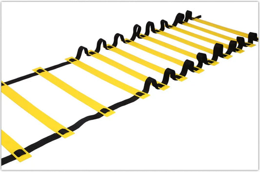 Sports Agility Ladder Football Adjustable Nylon Strap Jumping Ladder Speed Fitness Body Coordination Warm-Up Training Tool - Ravar