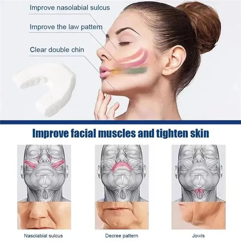 U-Shape Jaw Exerciser – Sculpt & Strengthen Your Jawline - Ravar