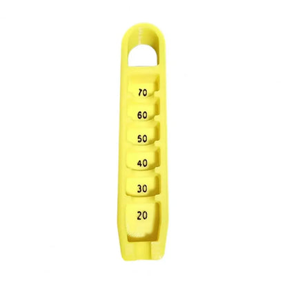Golf Tee Height Elevator – 3D Printed Adjustable Gauge for Consistent Tee Placement (20–70mm) | Compact & Portable Tee Tool - Ravar