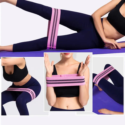 1 to 3-Pack Fabric Resistance Bands – Glute, Leg & Squat Training - Ravar