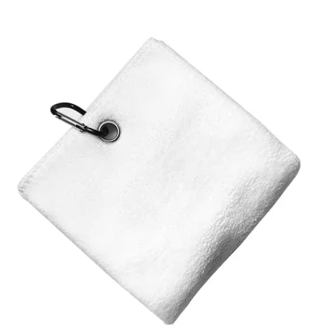 Tri-Fold Golf Towel – Premium Microfiber with Heavy-Duty Carabiner Clip | Quick-Dry & Ultra-Absorbent | 4 Color Options - Ravar
