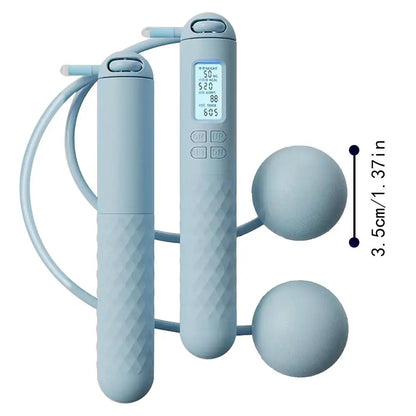 Cordless Smart Weighted Jump Rope For Fitness Training - Ravar