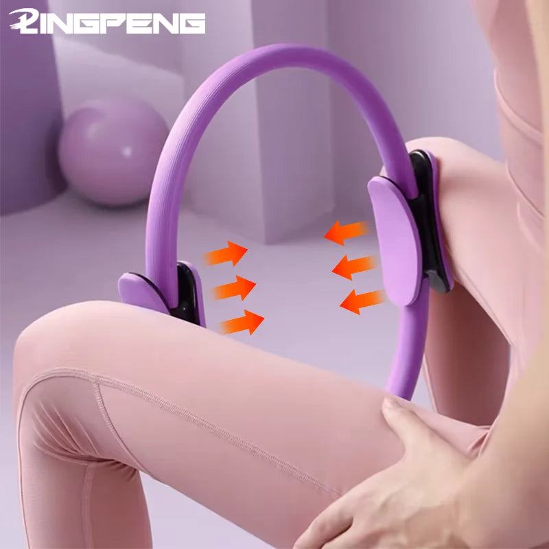 Yoga & Pilates Fitness Ring – Strengthen, Tone & Improve Flexibility - Ravar