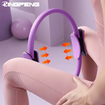 Yoga & Pilates Fitness Ring – Strengthen, Tone & Improve Flexibility - Ravar