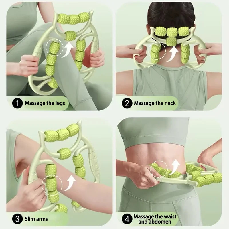 Muscle Roller – Deep Tissue Massage & Trigger Point Therapy - Ravar