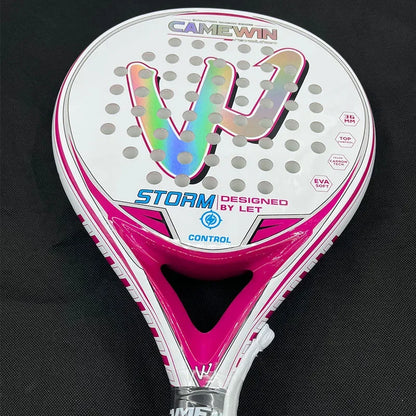 CAMEWIN Women’s Carbon Fiber Padel Racket – Lightweight EVA Face with Bag - Ravar