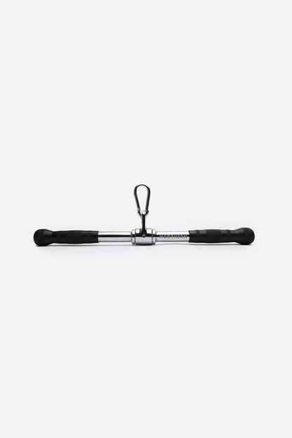 Northern Revolving Straight Bar Cable Attachment with Rubber Grips