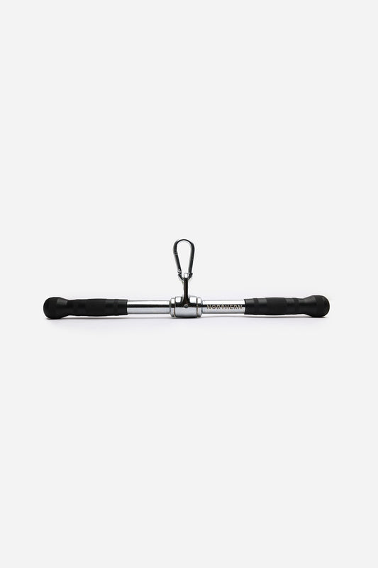 Northern Revolving Straight Bar Cable Attachment with Rubber Grips
