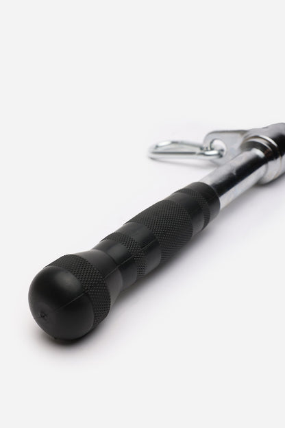 Northern Revolving Straight Bar Cable Attachment with Rubber Grips