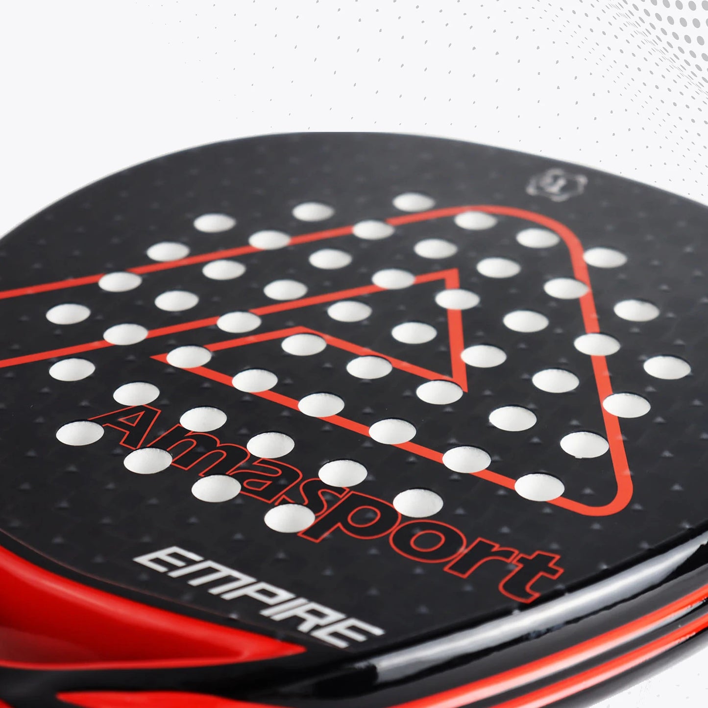 AMA Sport P78 12K Carbon Fiber Padel Racket Set – 2 Pro Diamond Racquets with EVA Core - Ravar