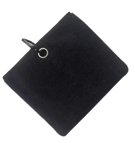 Tri-Fold Golf Towel – Premium Microfiber with Heavy-Duty Carabiner Clip | Quick-Dry & Ultra-Absorbent | 4 Color Options - Ravar