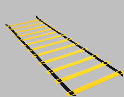 Sports Agility Ladder Football Adjustable Nylon Strap Jumping Ladder Speed Fitness Body Coordination Warm-Up Training Tool - Ravar
