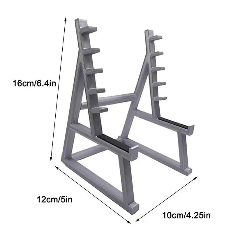 Funny Barbell Squat Rack Pen Holder – The Perfect Desk Accessory for Fitness Enthusiasts - Ravar