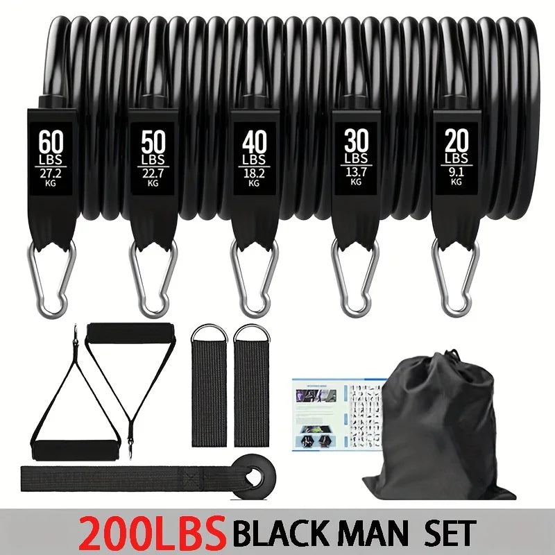Elastic Resistance Band & Training Set - Ravar
