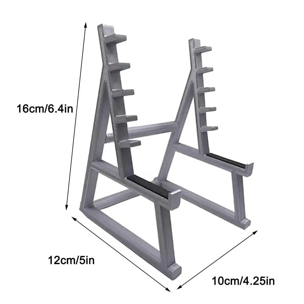 Funny Barbell Squat Rack Pen Holder – The Perfect Desk Accessory for Fitness Enthusiasts - Ravar