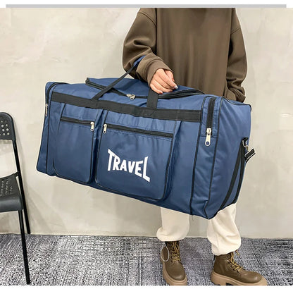 Travel Bag Foldable Large Capacity Waterproof Business Sports Handbag Wear-Resistant Portable Multifunction Duffel Bags Y36A - Ravar