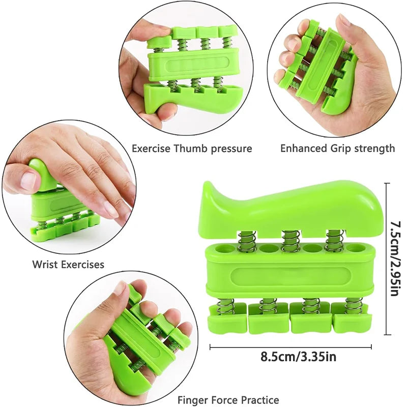 5-Piece Adjustable Hand Grip Strengthener Set for All Fitness Levels