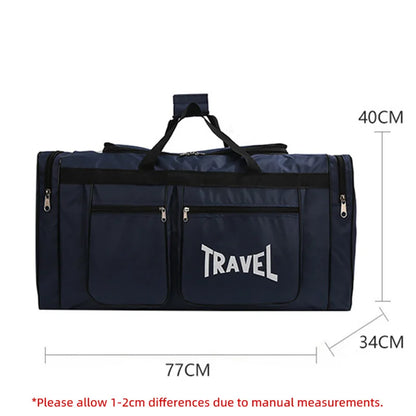 Travel Bag Foldable Large Capacity Waterproof Business Sports Handbag Wear-Resistant Portable Multifunction Duffel Bags Y36A - Ravar