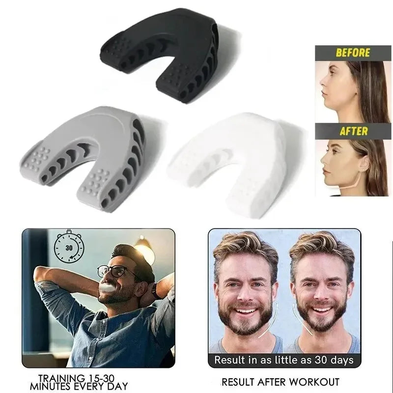 U-Shape Jaw Exerciser – Sculpt & Strengthen Your Jawline - Ravar
