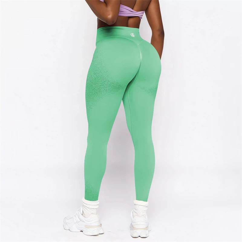 Seamless Yoga Scrunch Butt Lifting Gym Legging