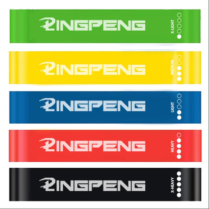 1 to 5 Piece Resistance Bands Set – Versatile Fitness Bands for Strength & Flexibility - Ravar