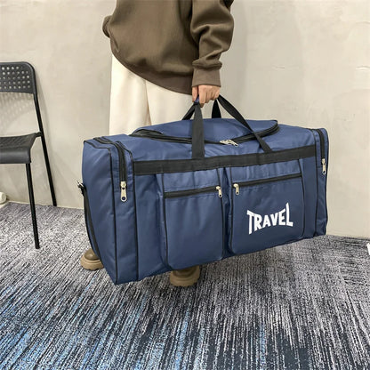 Travel Bag Foldable Large Capacity Waterproof Business Sports Handbag Wear-Resistant Portable Multifunction Duffel Bags Y36A - Ravar
