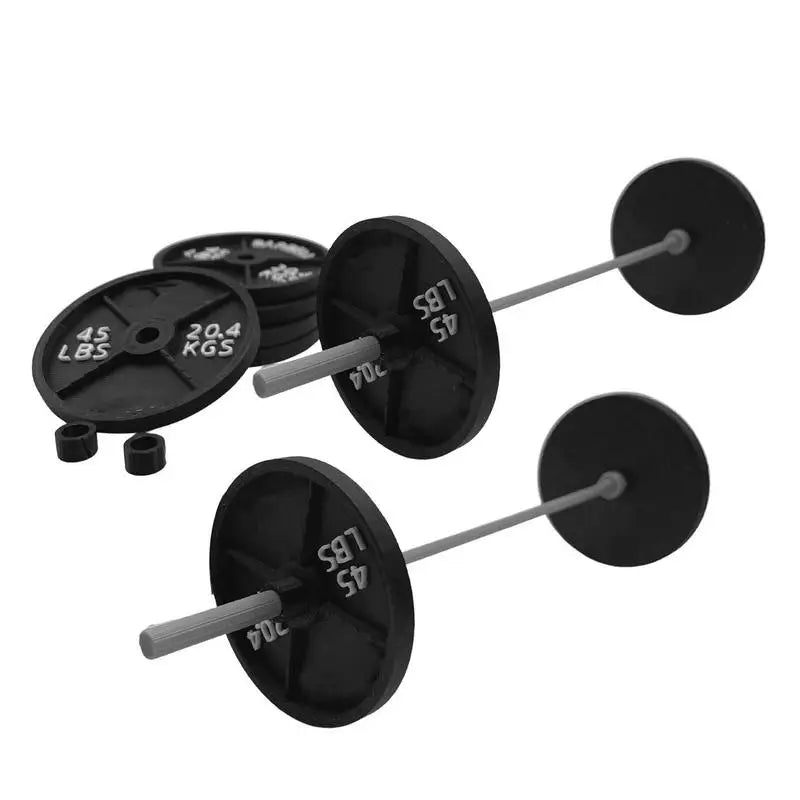 Funny Barbell Squat Rack Pen Holder – The Perfect Desk Accessory for Fitness Enthusiasts - Ravar