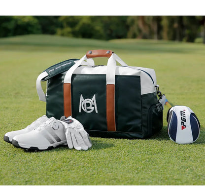 PGM Golf Clothing Travel Bag – Lightweight Waterproof PU Tote for Men & Women - Ravar