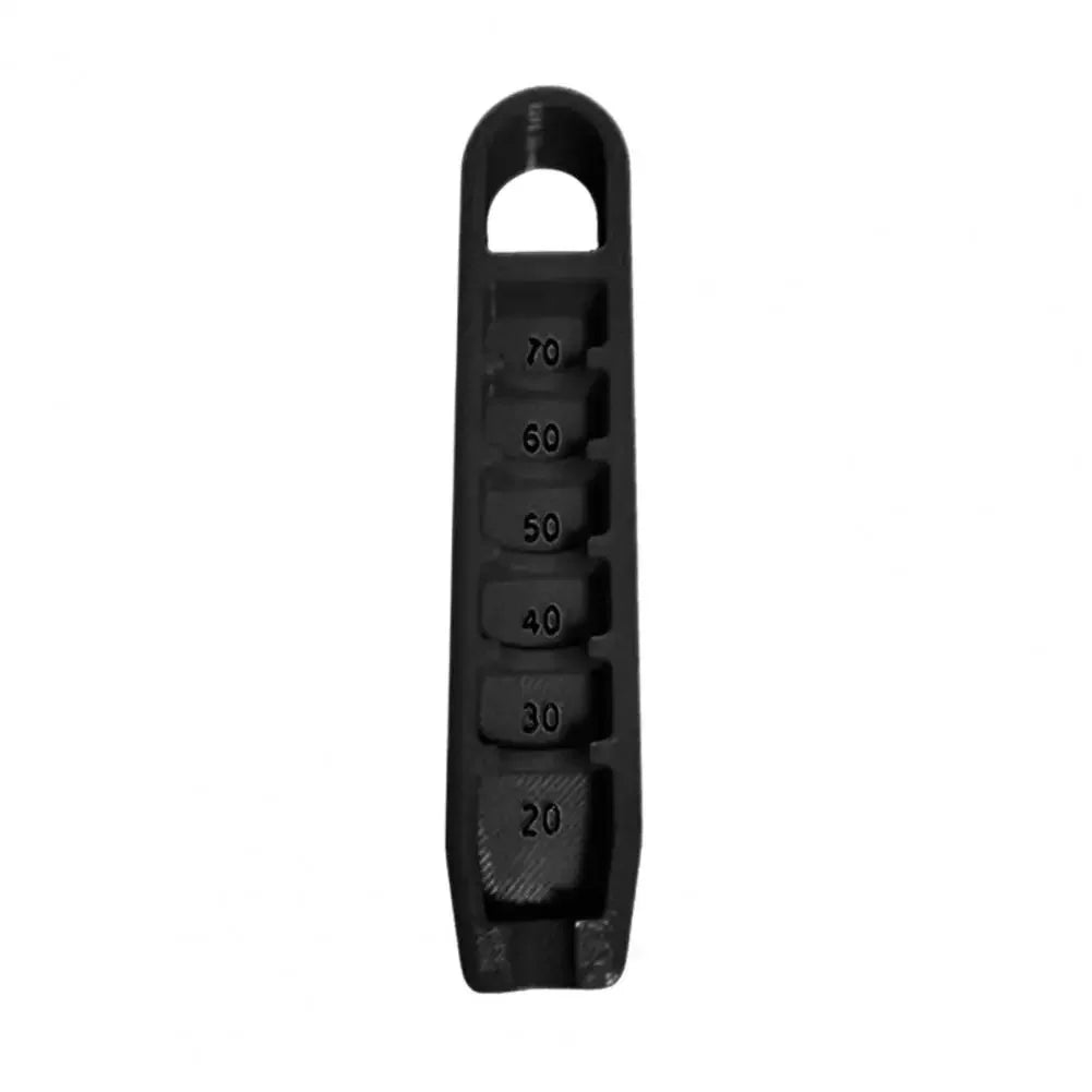 Golf Tee Height Elevator – 3D Printed Adjustable Gauge for Consistent Tee Placement (20–70mm) | Compact & Portable Tee Tool - Ravar