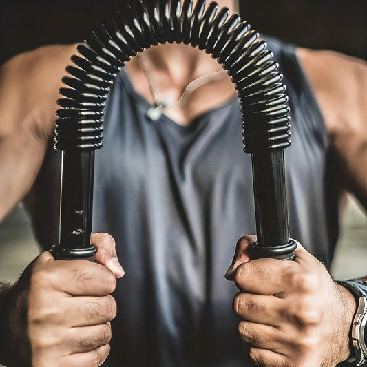 20–50kg Power Twister Arm Strength Bar – Adjustable Arm & Chest Workout Tool - Ravar