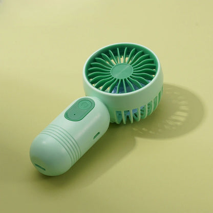 USB Mini Rechargeable Portable Fan with 3 Speeds, Handheld Fan for Gift Choice, Perfect For Office, Outdoor, Travel, Camping - Ravar