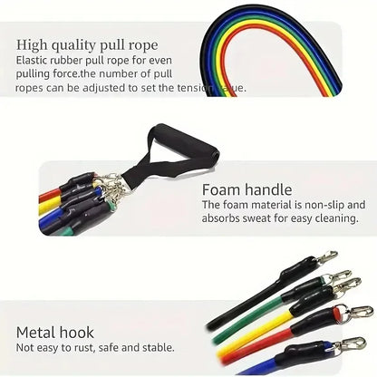 Beginner Fitness Resistance Bands – Lightweight & Portable Strength Training Equipment - Ravar
