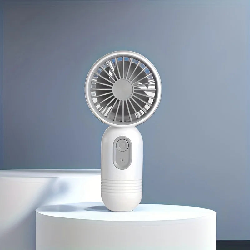USB Mini Rechargeable Portable Fan with 3 Speeds, Handheld Fan for Gift Choice, Perfect For Office, Outdoor, Travel, Camping - Ravar