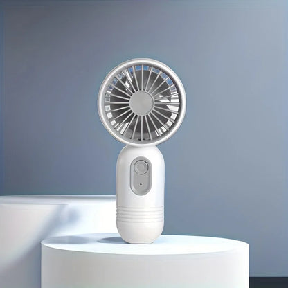 USB Mini Rechargeable Portable Fan with 3 Speeds, Handheld Fan for Gift Choice, Perfect For Office, Outdoor, Travel, Camping - Ravar