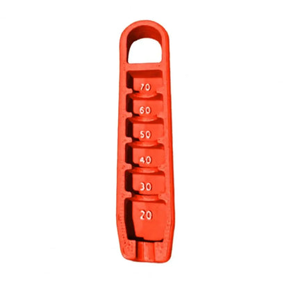 Golf Tee Height Elevator – 3D Printed Adjustable Gauge for Consistent Tee Placement (20–70mm) | Compact & Portable Tee Tool - Ravar