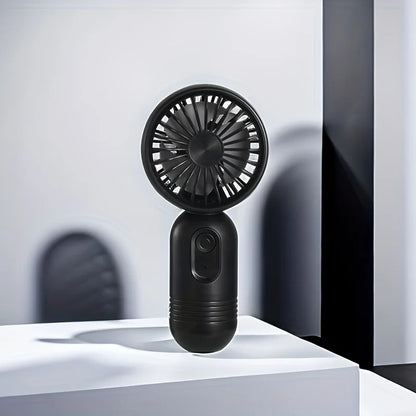 USB Mini Rechargeable Portable Fan with 3 Speeds, Handheld Fan for Gift Choice, Perfect For Office, Outdoor, Travel, Camping - Ravar