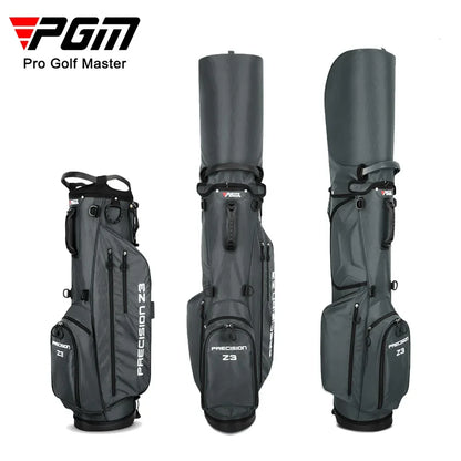 Three golf bags from Pro Golf Master on a white background