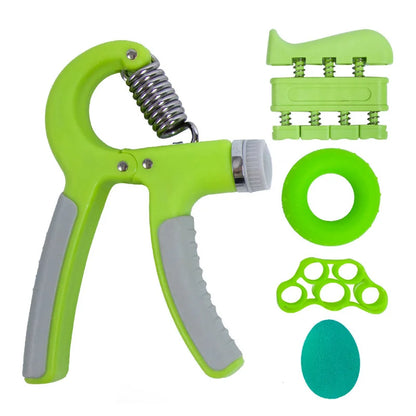 5-Piece Adjustable Hand Grip Strengthener Set for All Fitness Levels