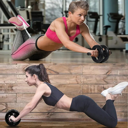 AB Roller Wheel for AB Roller Workout Equipment AB Roller With Knee Pad AB Roller Wheel with Resistance Bands AB Roller Workout - Ravar