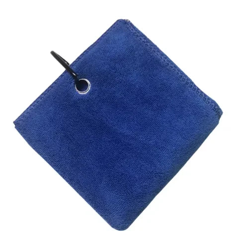 Tri-Fold Golf Towel – Premium Microfiber with Heavy-Duty Carabiner Clip | Quick-Dry & Ultra-Absorbent | 4 Color Options - Ravar