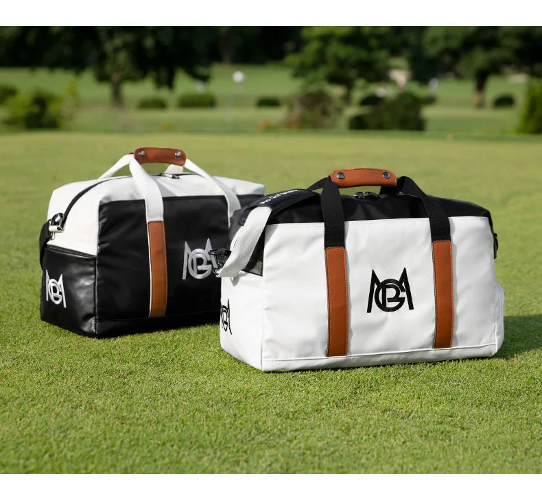 PGM Golf Clothing Travel Bag – Lightweight Waterproof PU Tote for Men & Women - Ravar