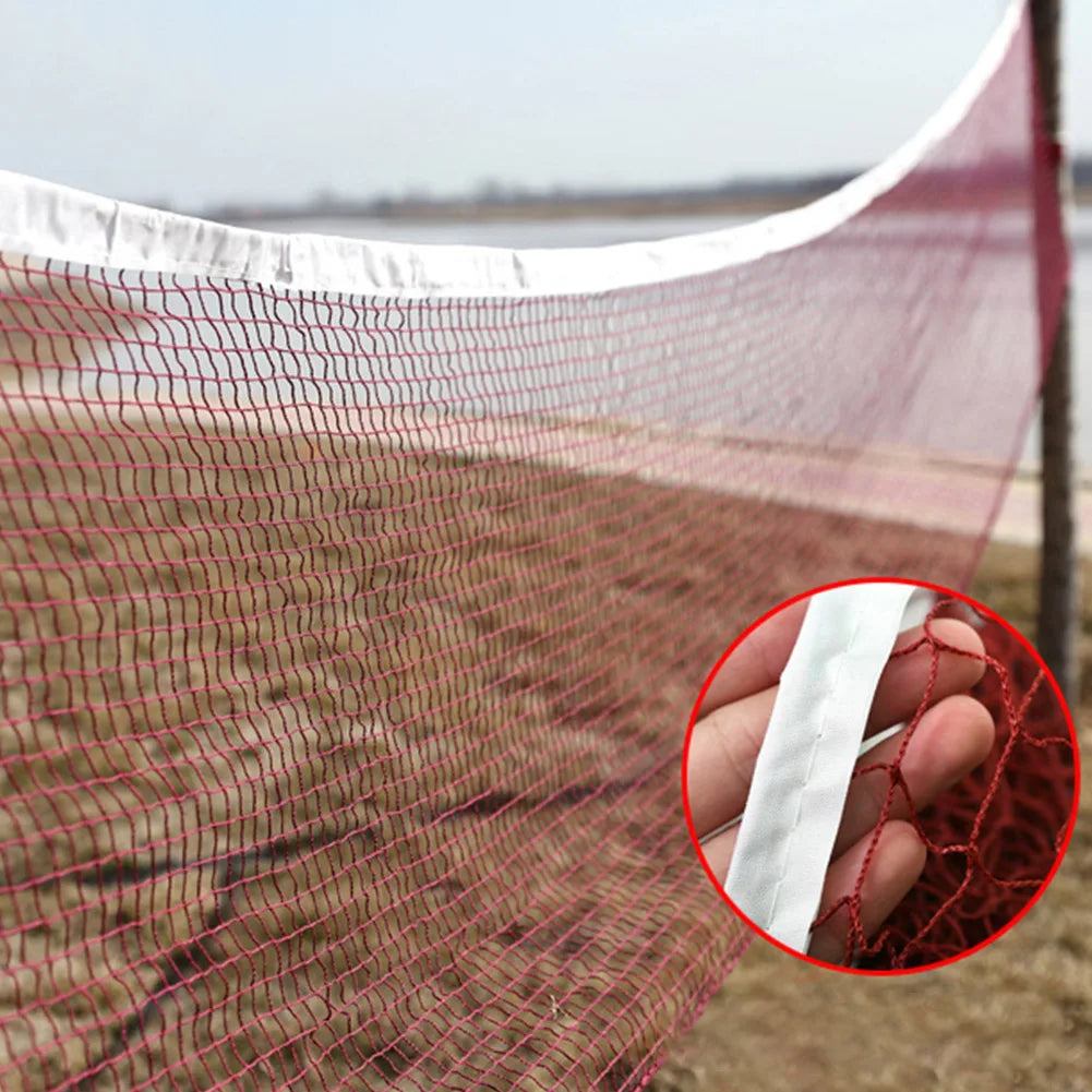Badminton Replacement Net – Durable Polypropylene Mesh for Badminton, Tennis, Volleyball (Multiple Sizes) - Ravar